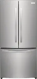 FRFG1723AV Frigidaire 17.6 cu ft French Door Refrigerator - Counter Depth Stainless Steel