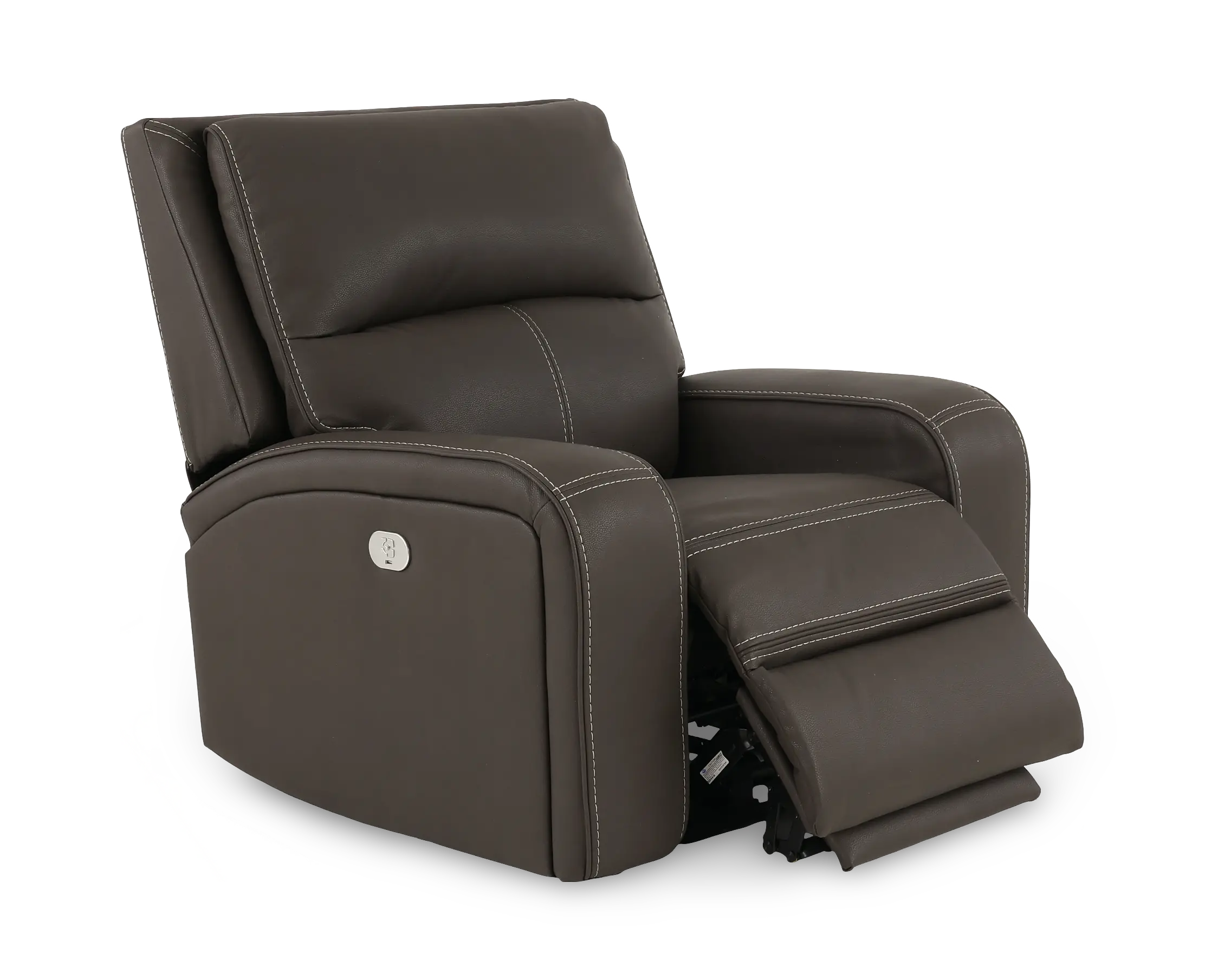 Star Gray Haze Power Recliner with Adjustable Headrest-5