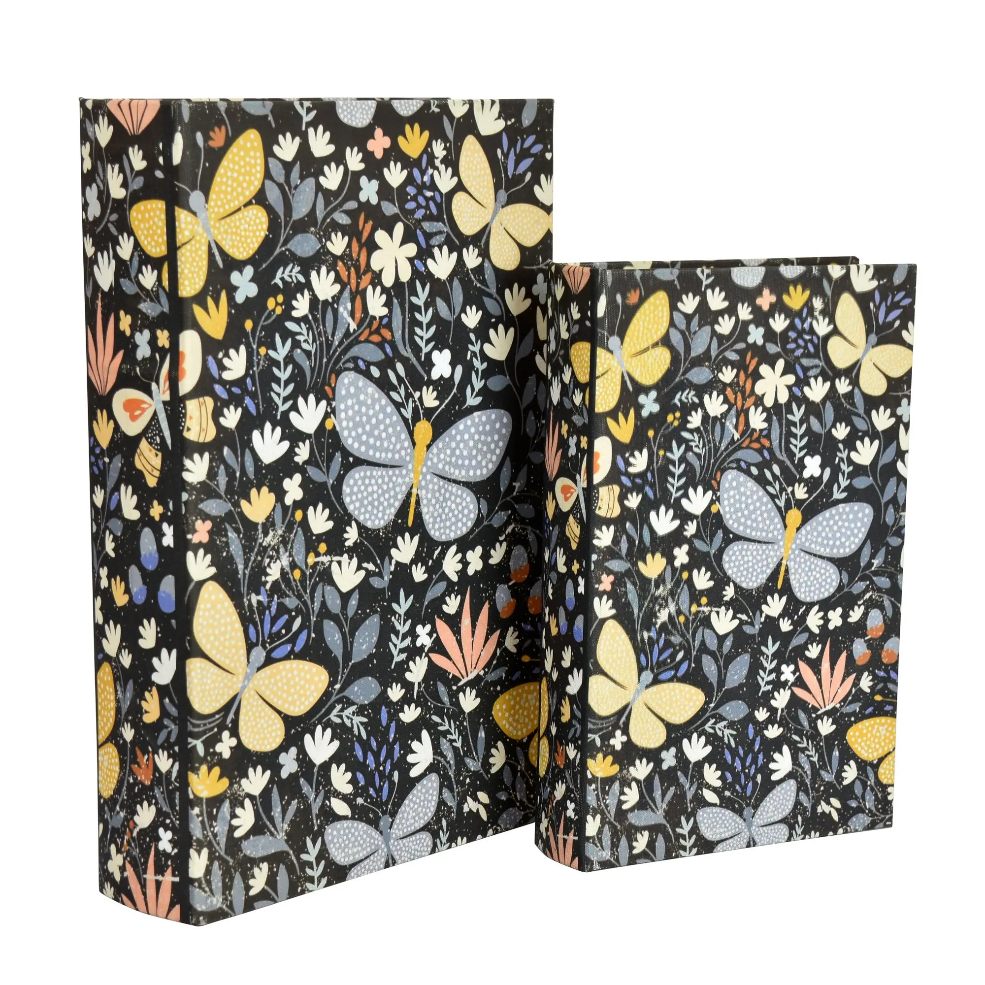 Large Blue Butterfly Wood Box-1