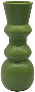 11 Inch Green Vase
