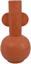 Rust Red 11.75 Inch Vase