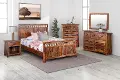 Kalispell Natural 4 Piece Queen Bedroom Set