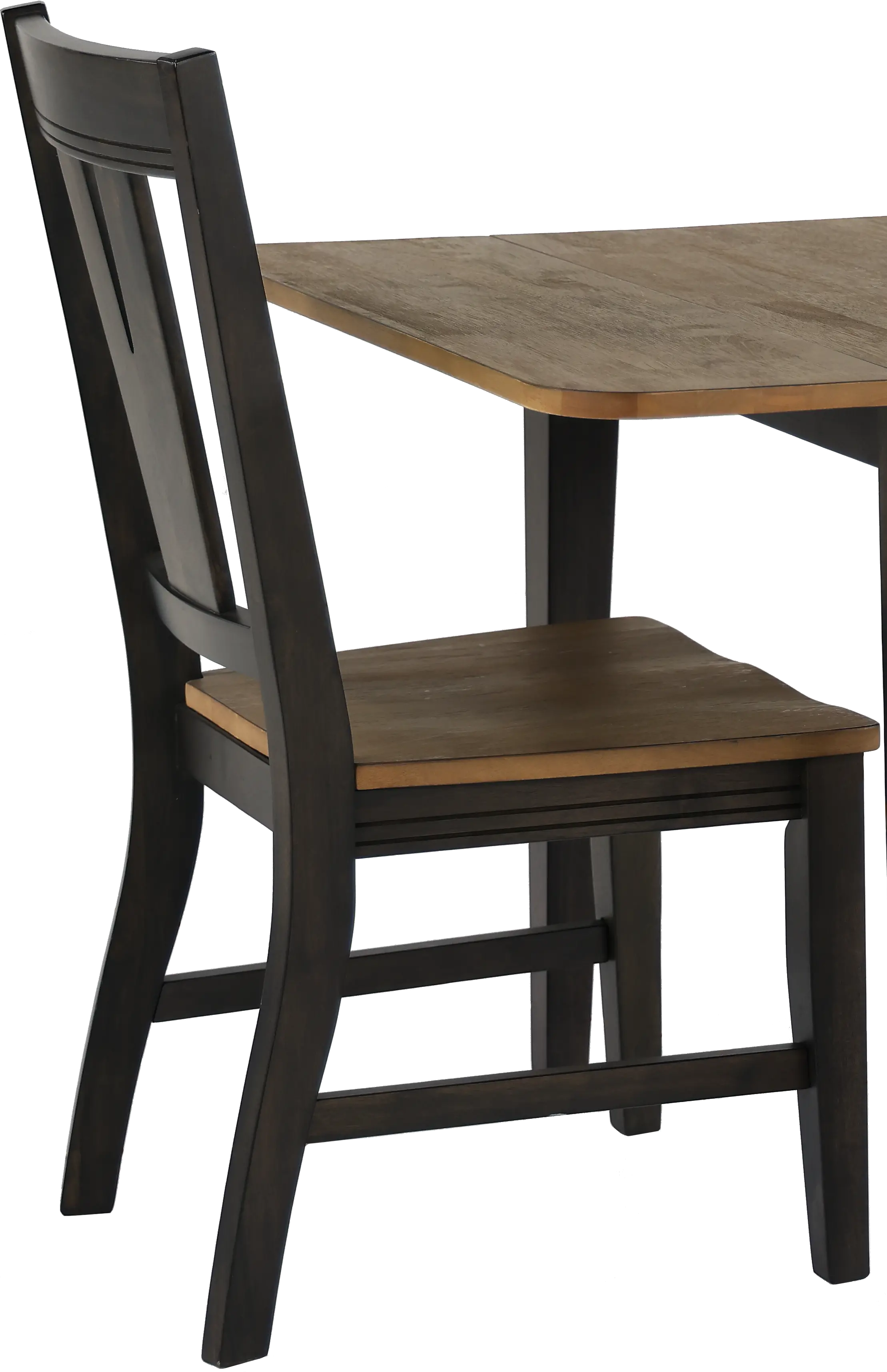 Harper Dark Brown 3 Piece Dining Room Set-5