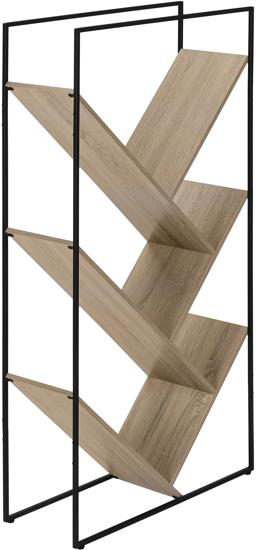 Cliff Contemporary 60 Taupe Bookcase-1