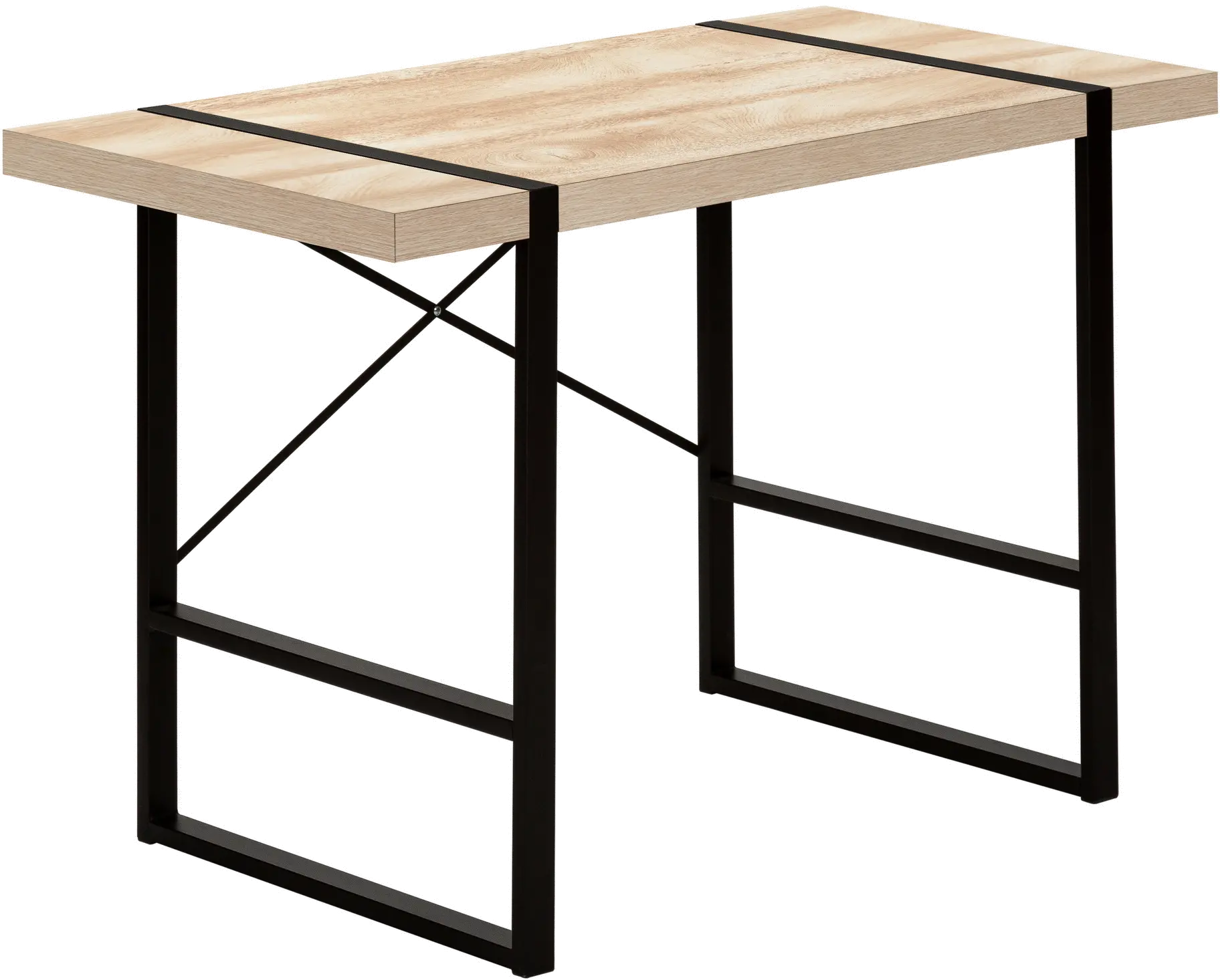 Industrial 48 Inch Natural Computer Desk-1