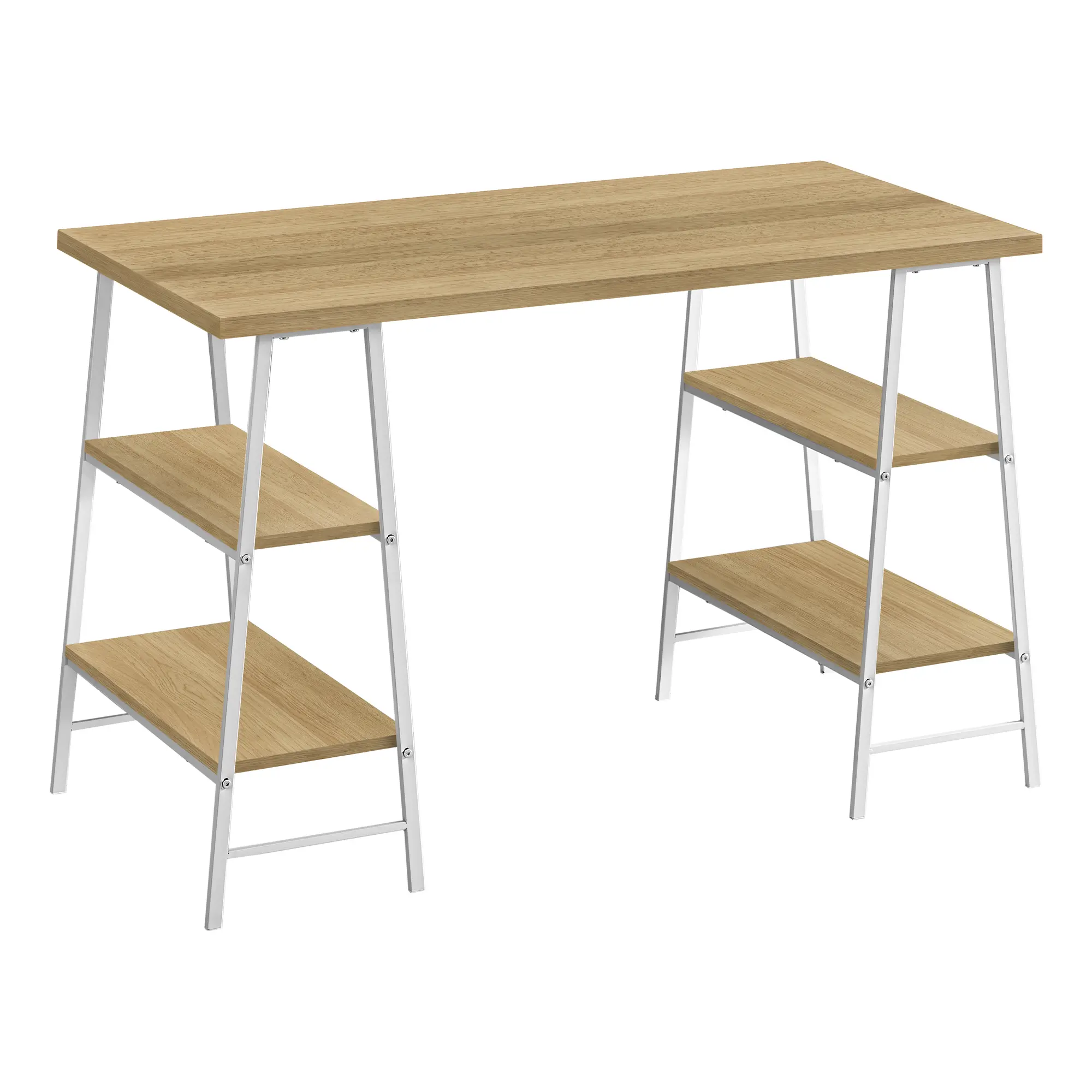 Industrial Natural Computer Desk-3
