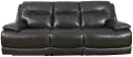 Colossus Dark Gray Leather Power Reclining Sofa