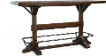 Homestead Dark Brown Pub Table