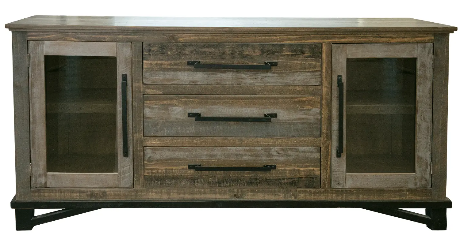 Loft Natural Pine Dining Room Buffet-1