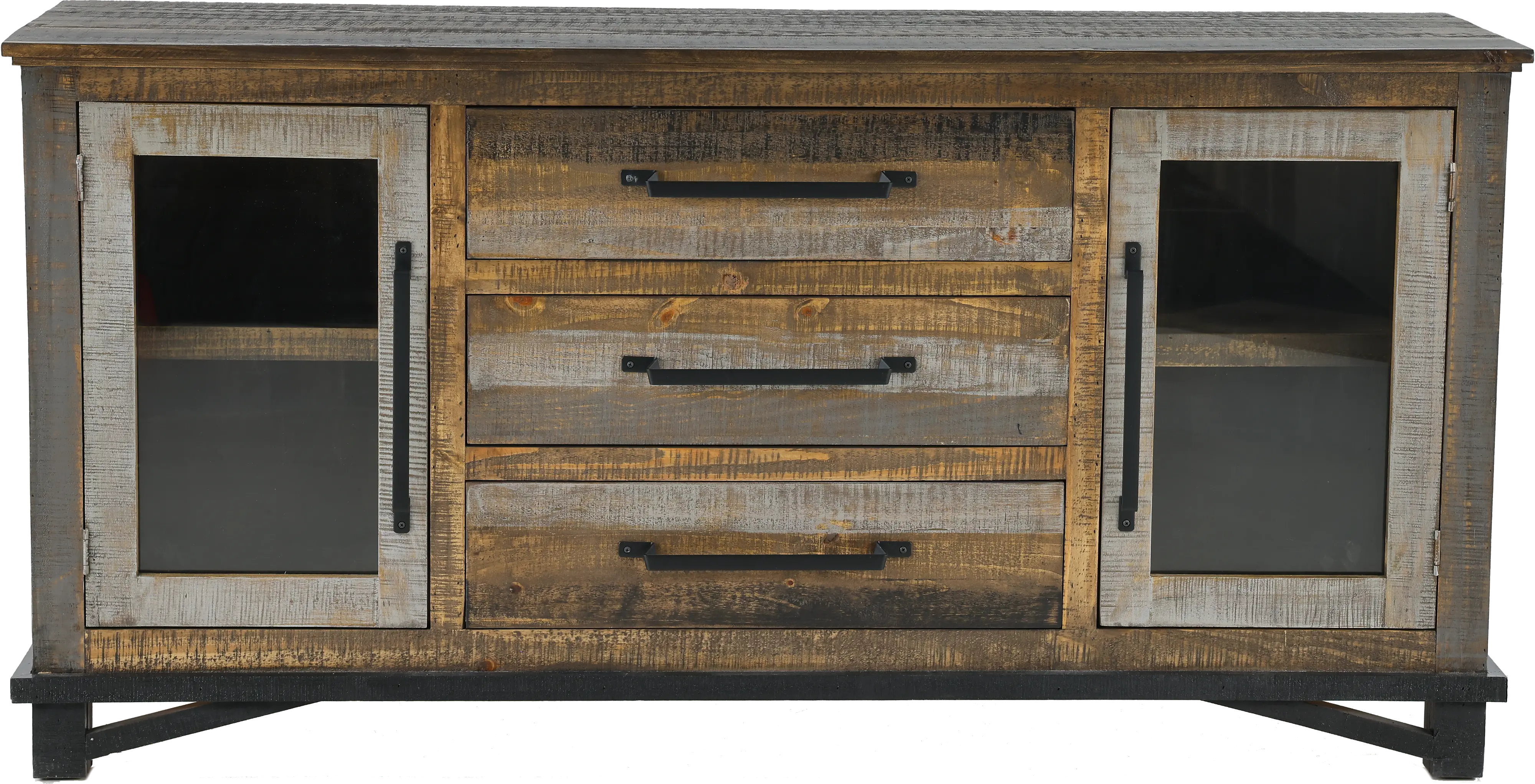 Loft Natural Pine Dining Room Buffet-6