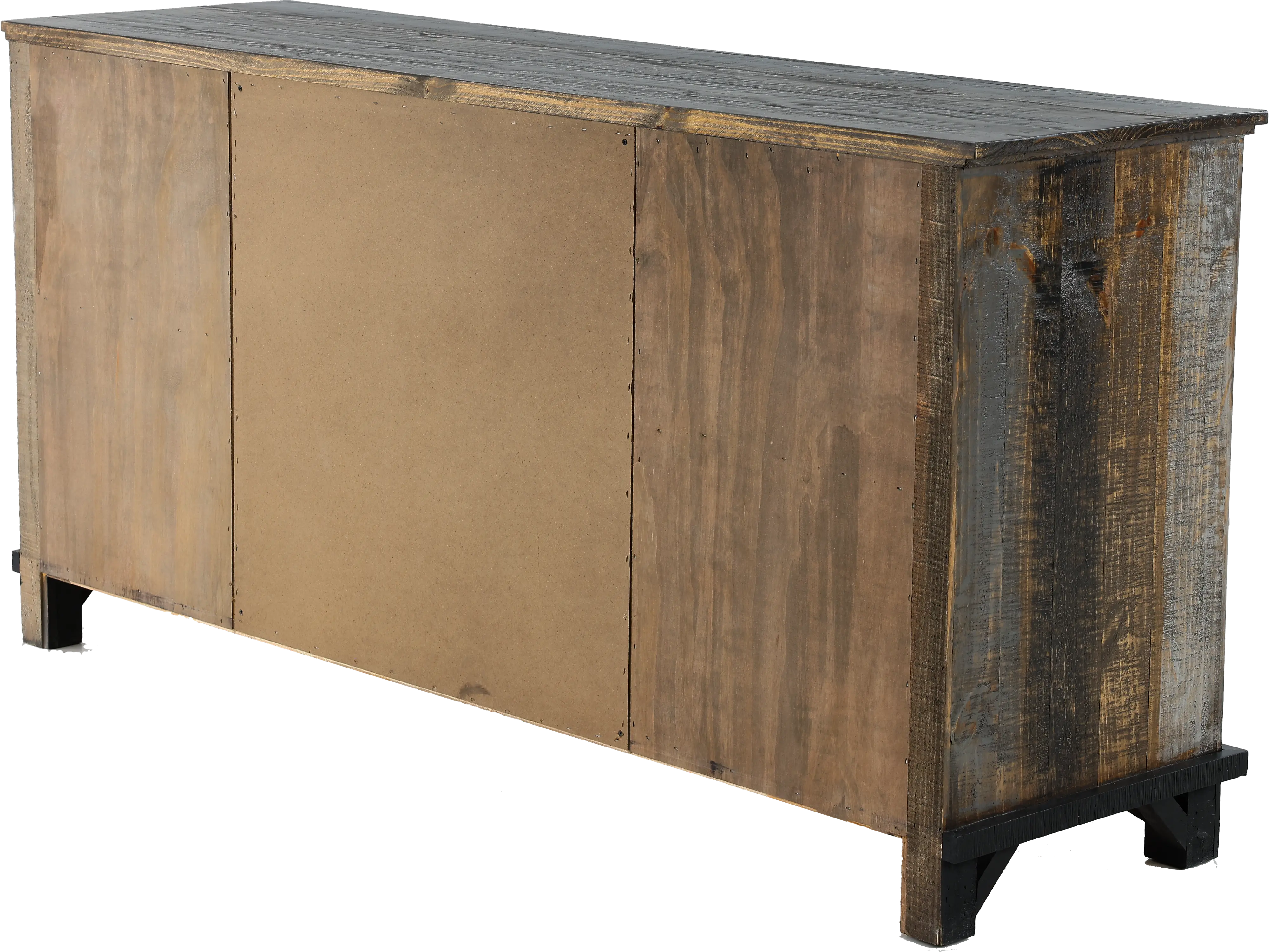 Loft Natural Pine Dining Room Buffet-7