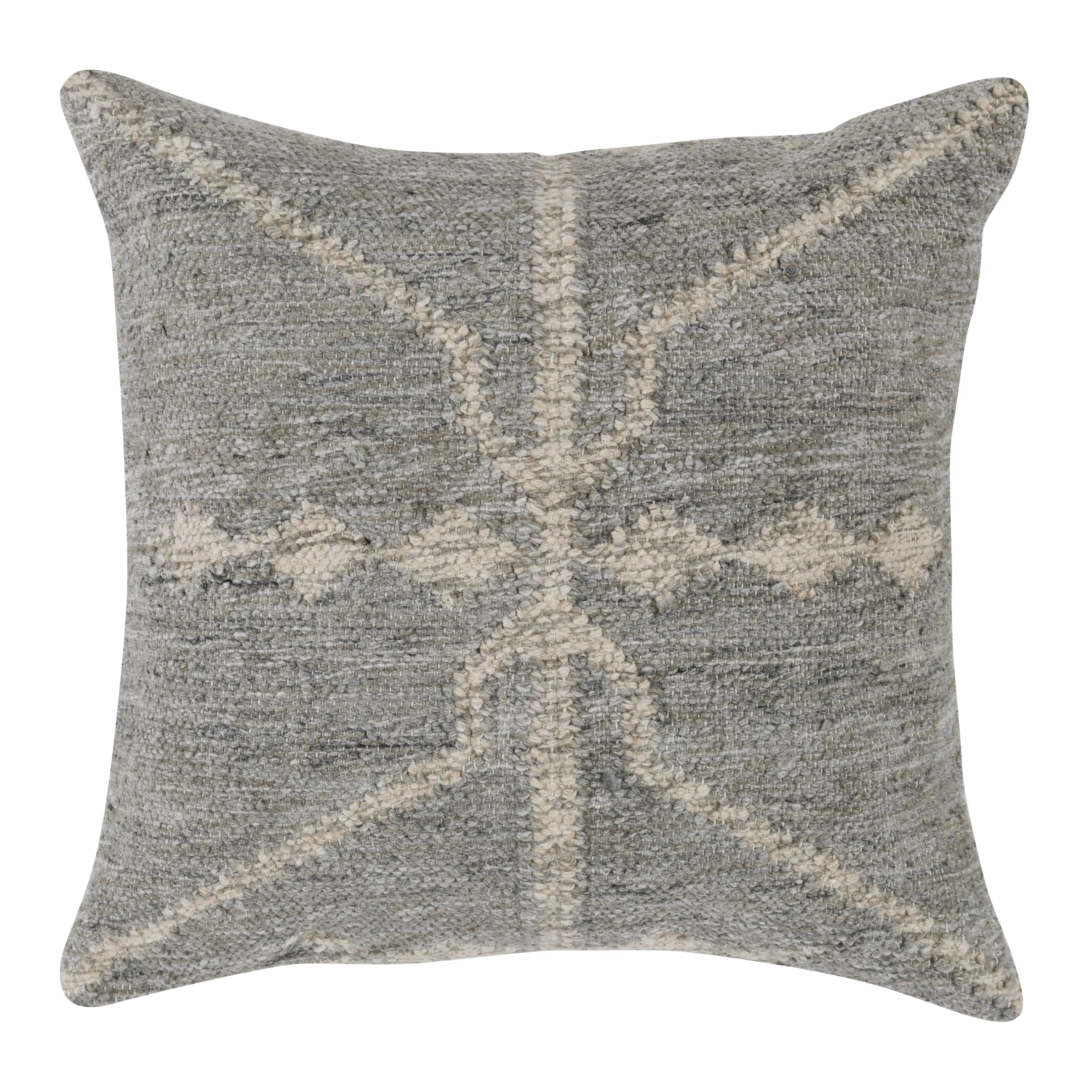 Perform Gray Accent Pillow-1
