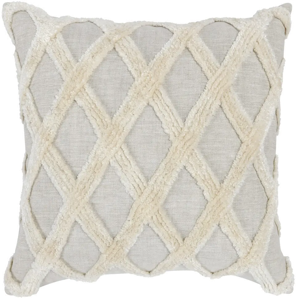 Ellett Natural/Ivory Pillow-1
