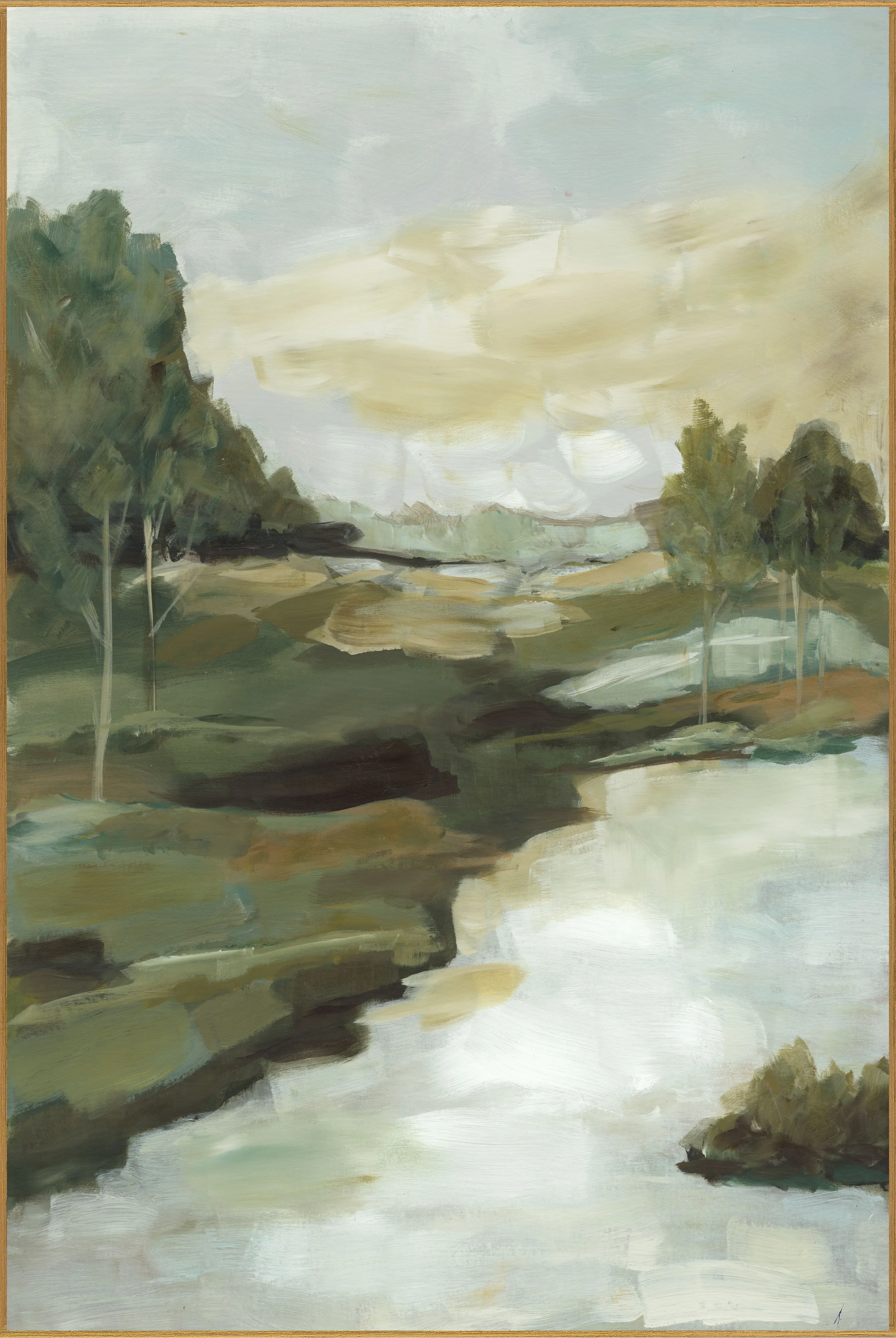 Horizon Nature Framed Art-1