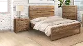 Hidden Haven Natural Queen Bed