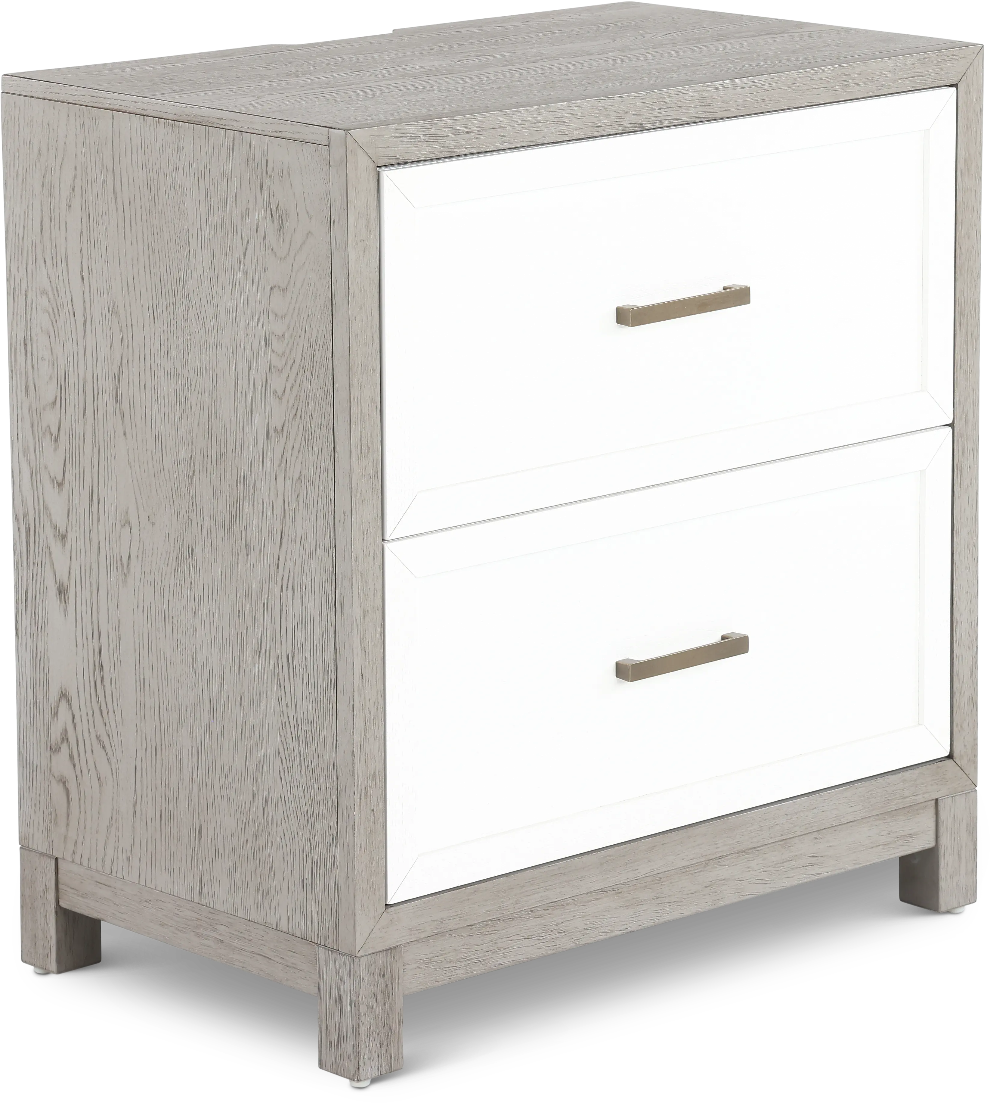 499-BR61 Palmetto Heights White and Gray Nightstand-4