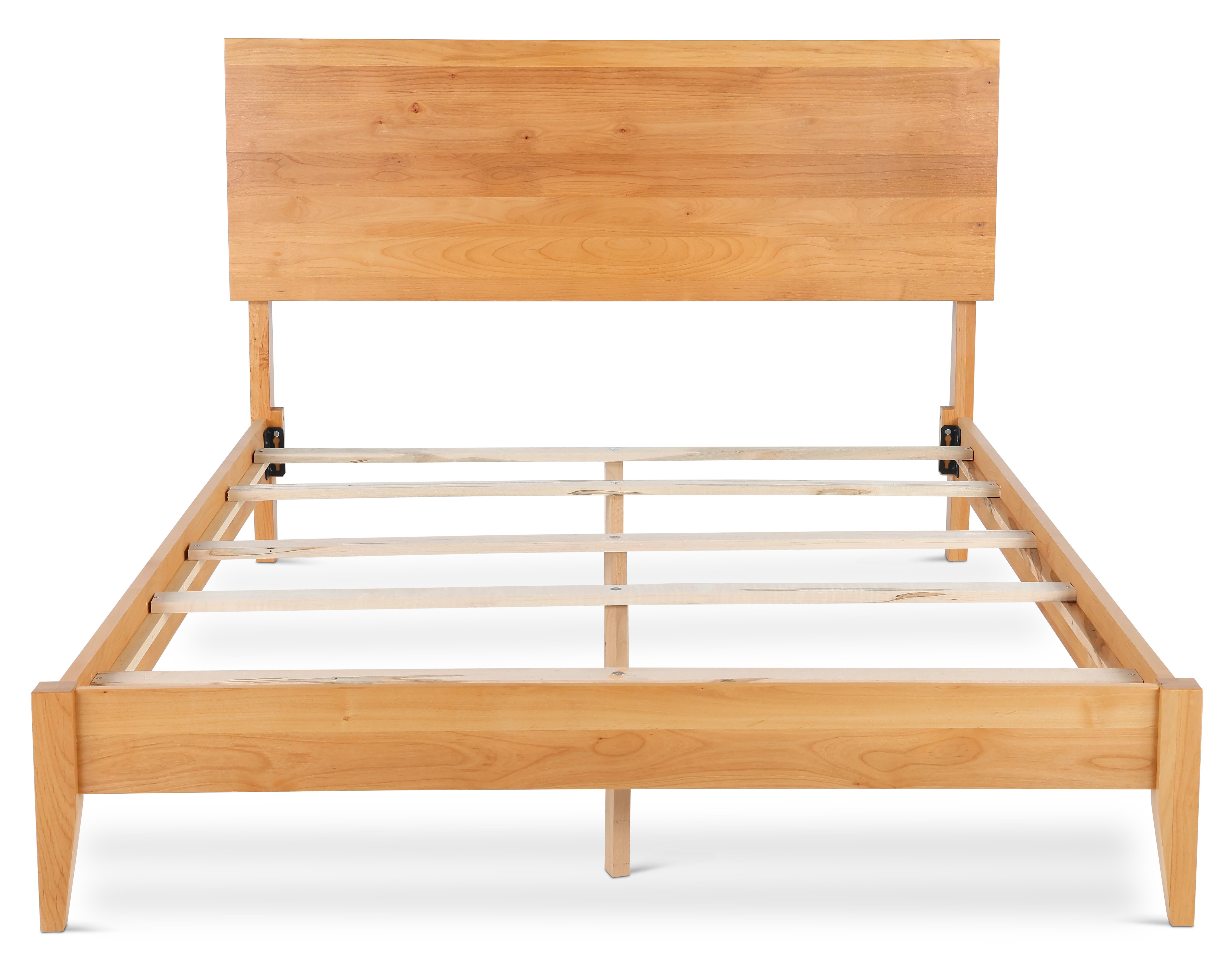 2 West Natural Queen Platform Bed-4
