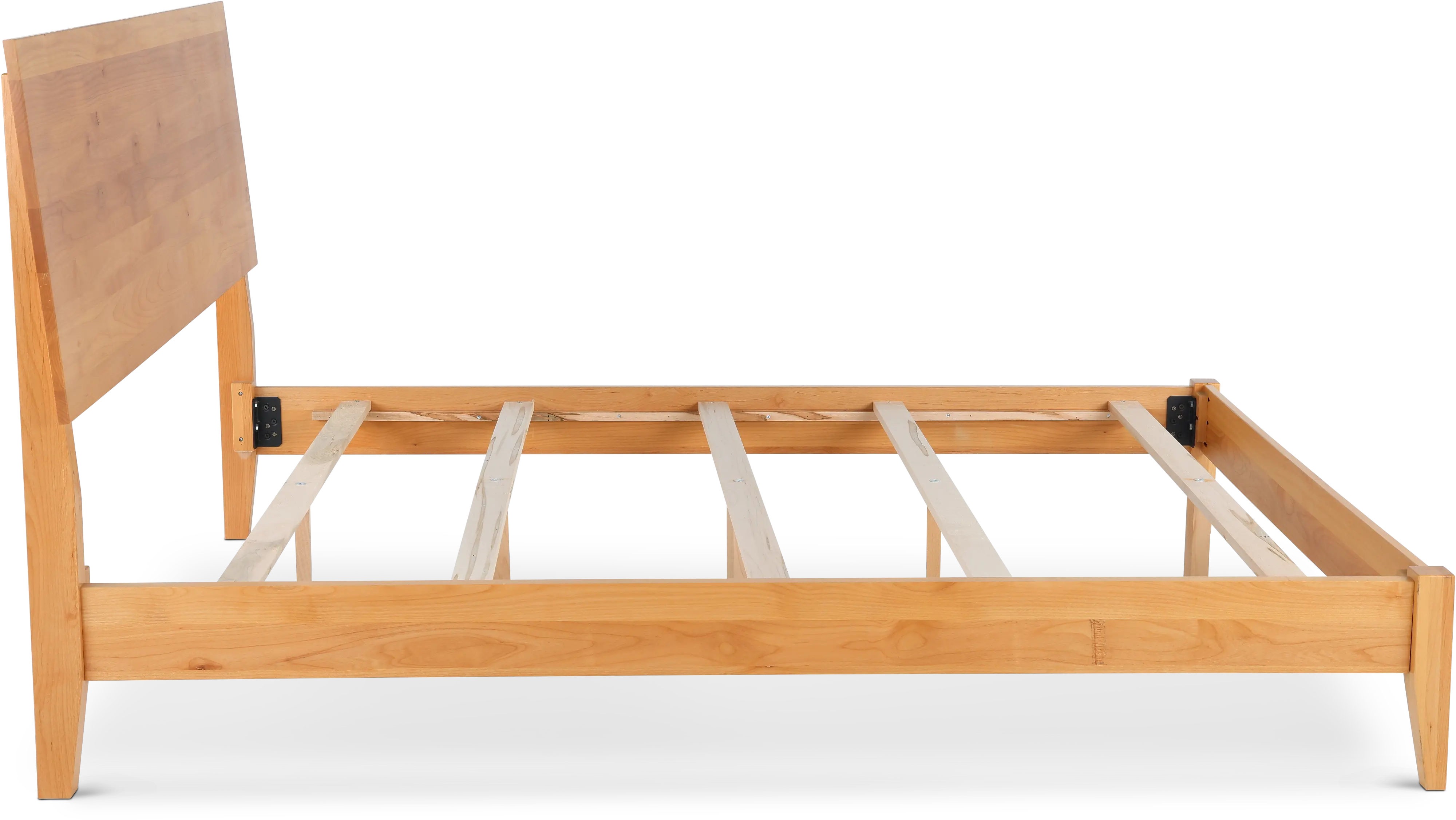 2 West Natural Queen Platform Bed-6