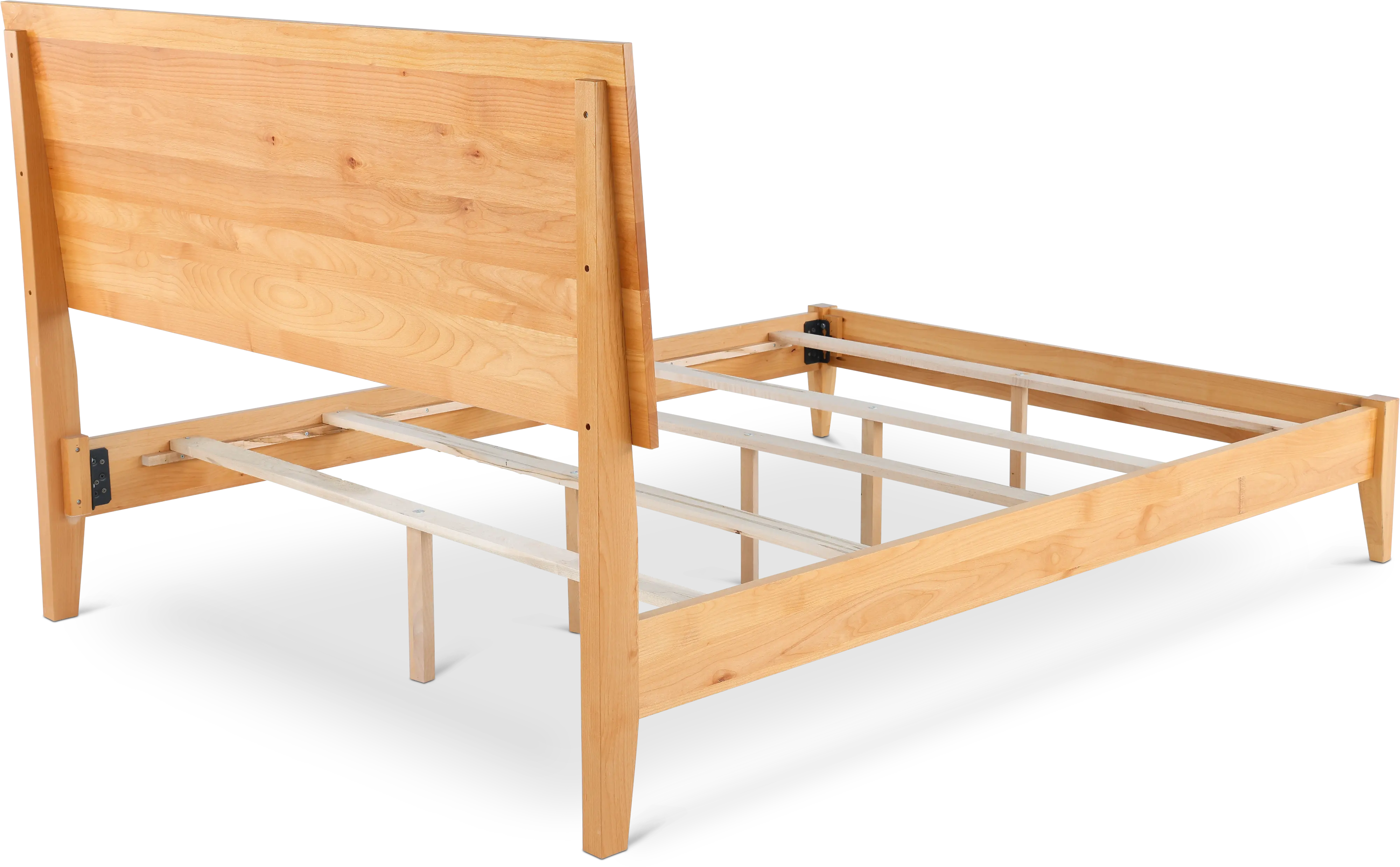 2 West Natural Queen Platform Bed-7