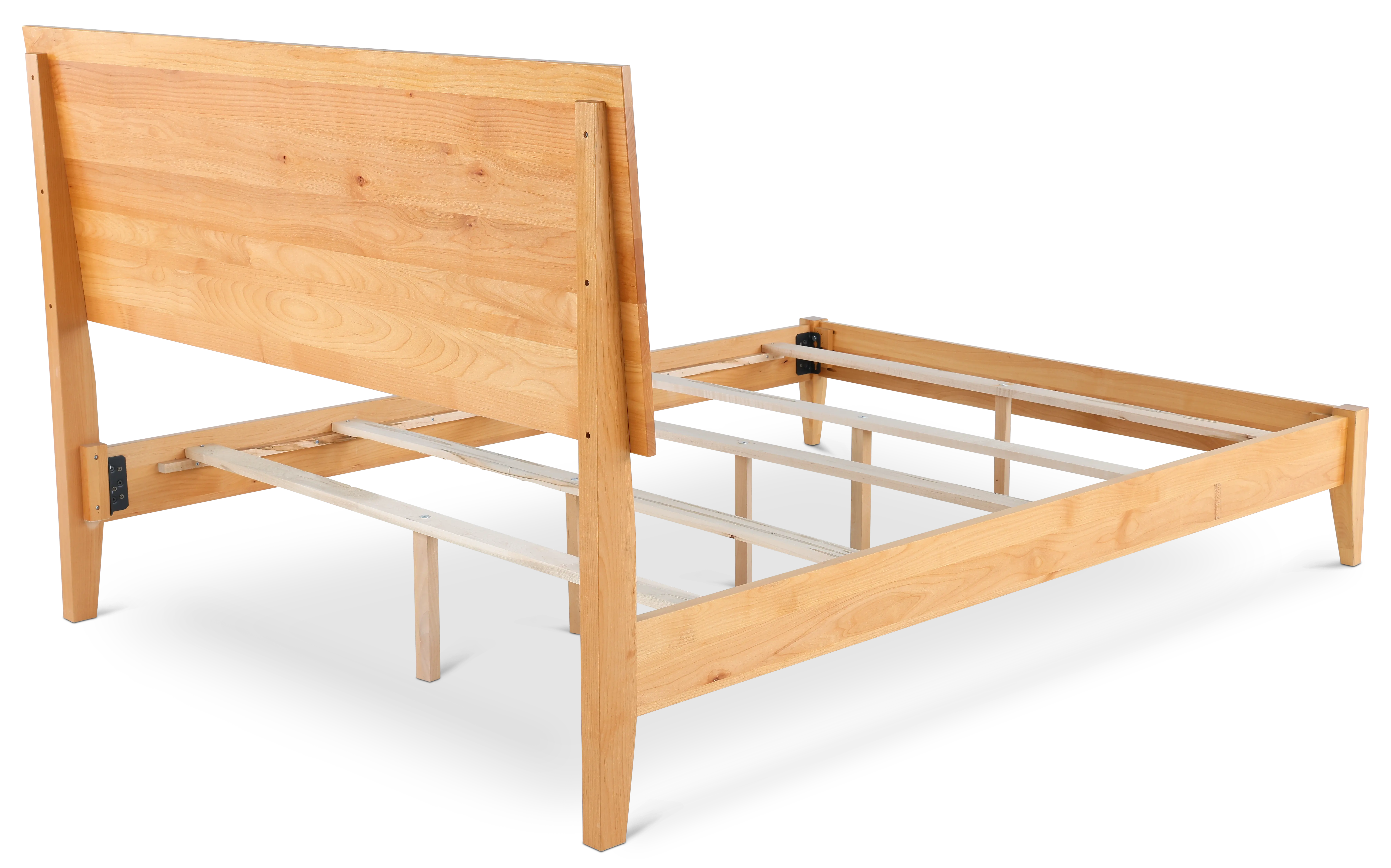2 West Natural Queen Platform Bed-7