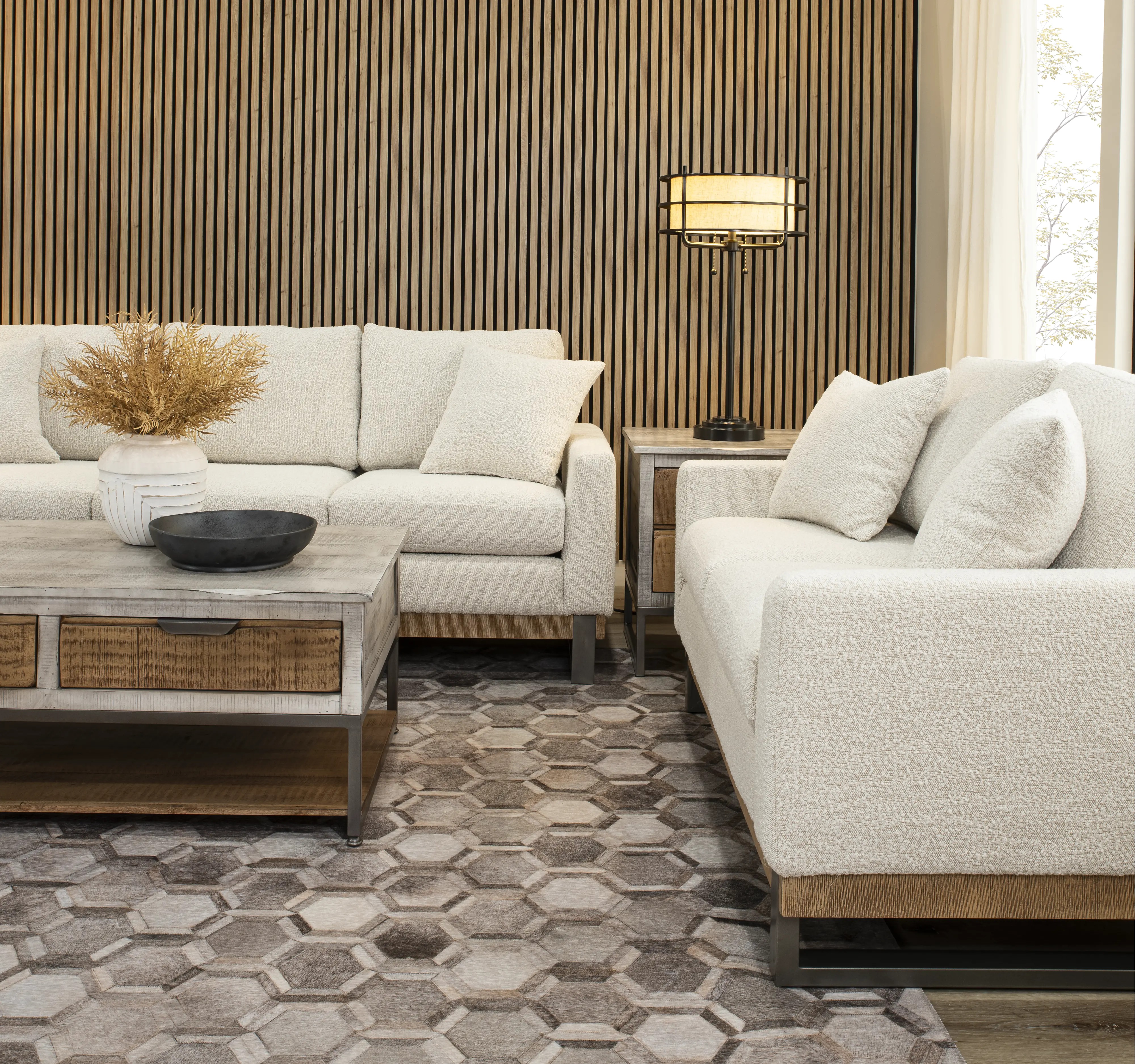 Mita Natural Mango End Table-4