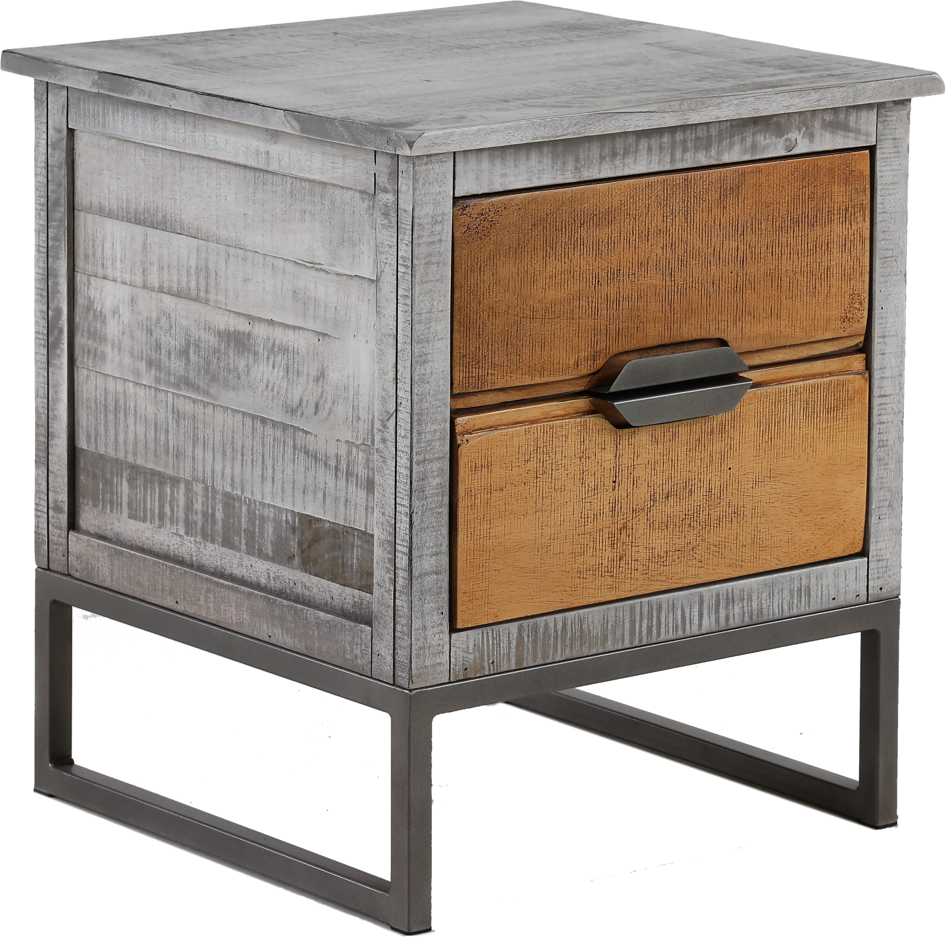Mita Natural Mango End Table-6