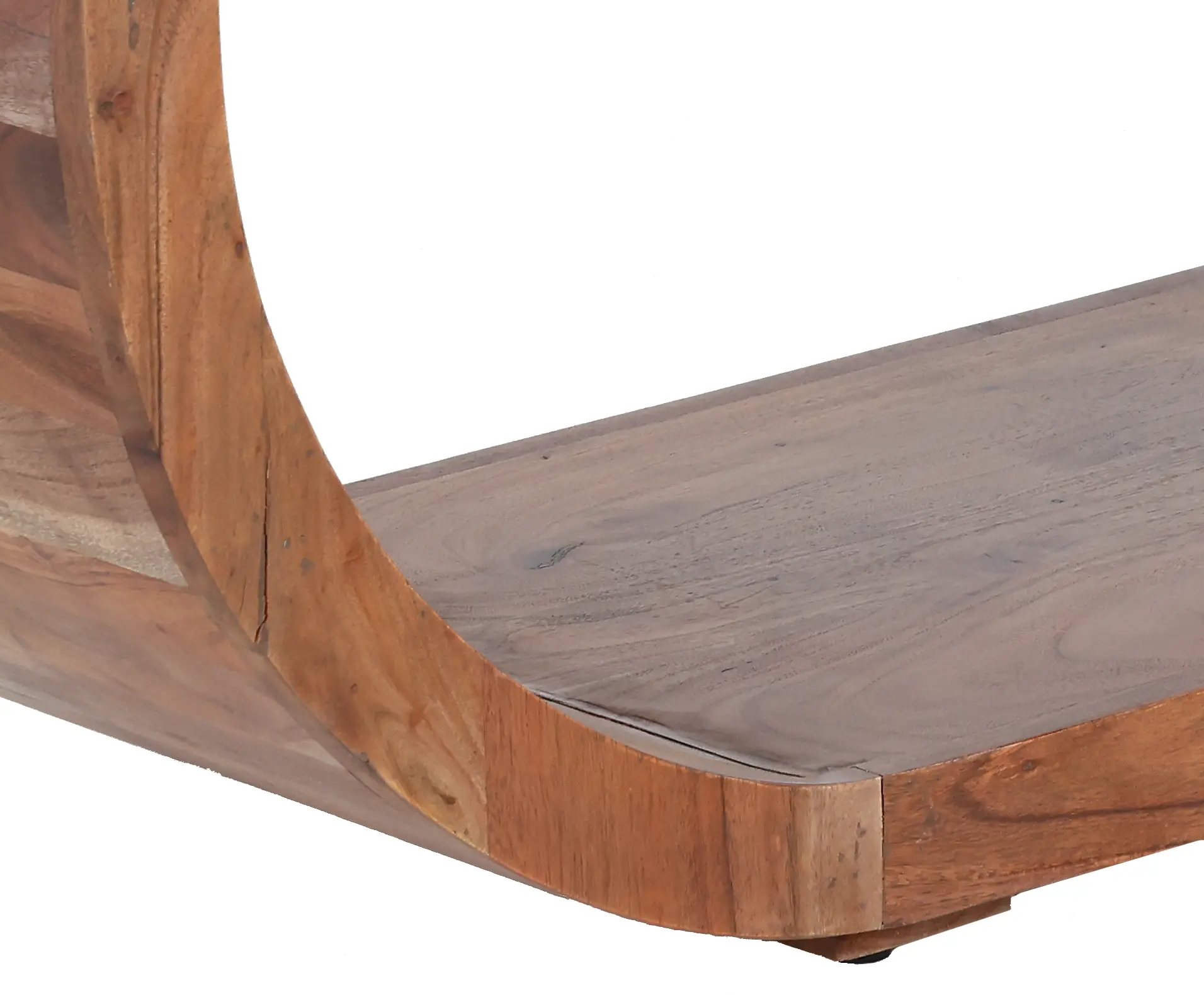 Ellipse Brown Console Table-5