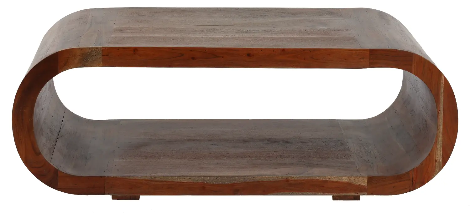 Ellipse Brown Coffee Table-1