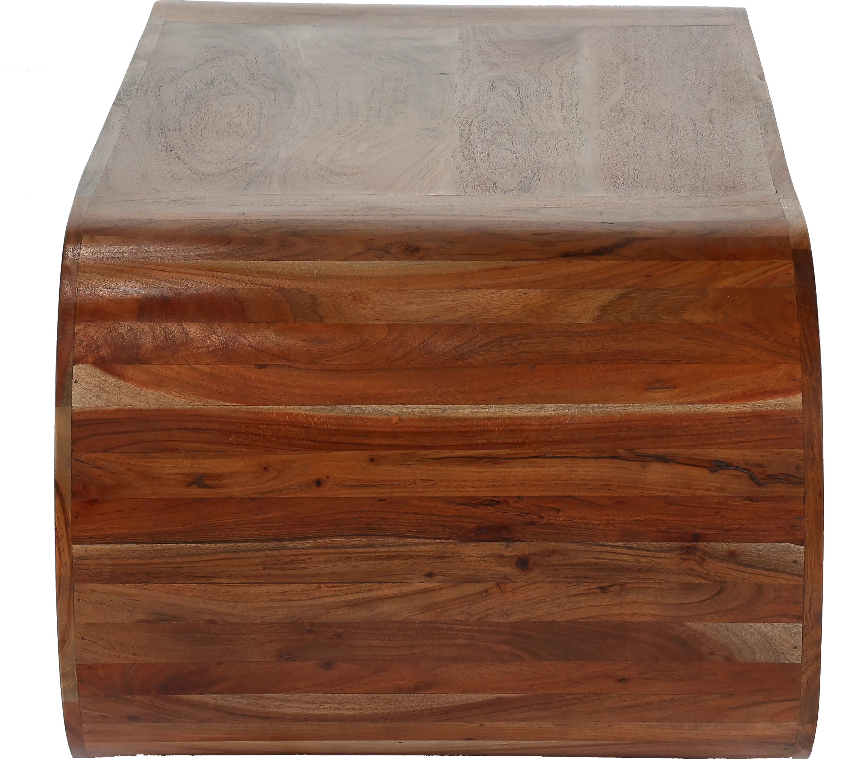 Ellipse Brown Coffee Table-4