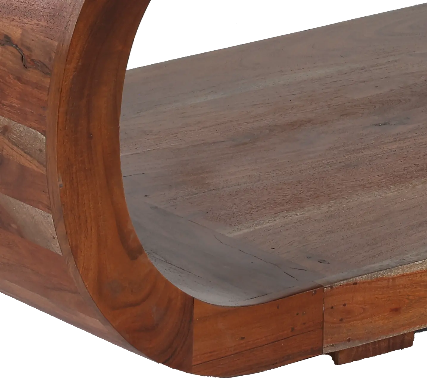 Ellipse Brown Coffee Table-5