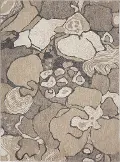 92425-10038/5.3X7.10 Renditions 5 x 8 Crescendo Oyster Area Rug