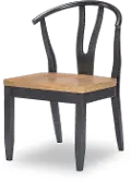 Franklin Black and Oak Dining Chair