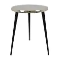 22 Inch Medium Silver Metal Table