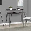 Haven Espresso Retro Computer Desk with Riser