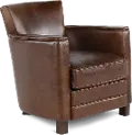 Utah Brown Leather Chair