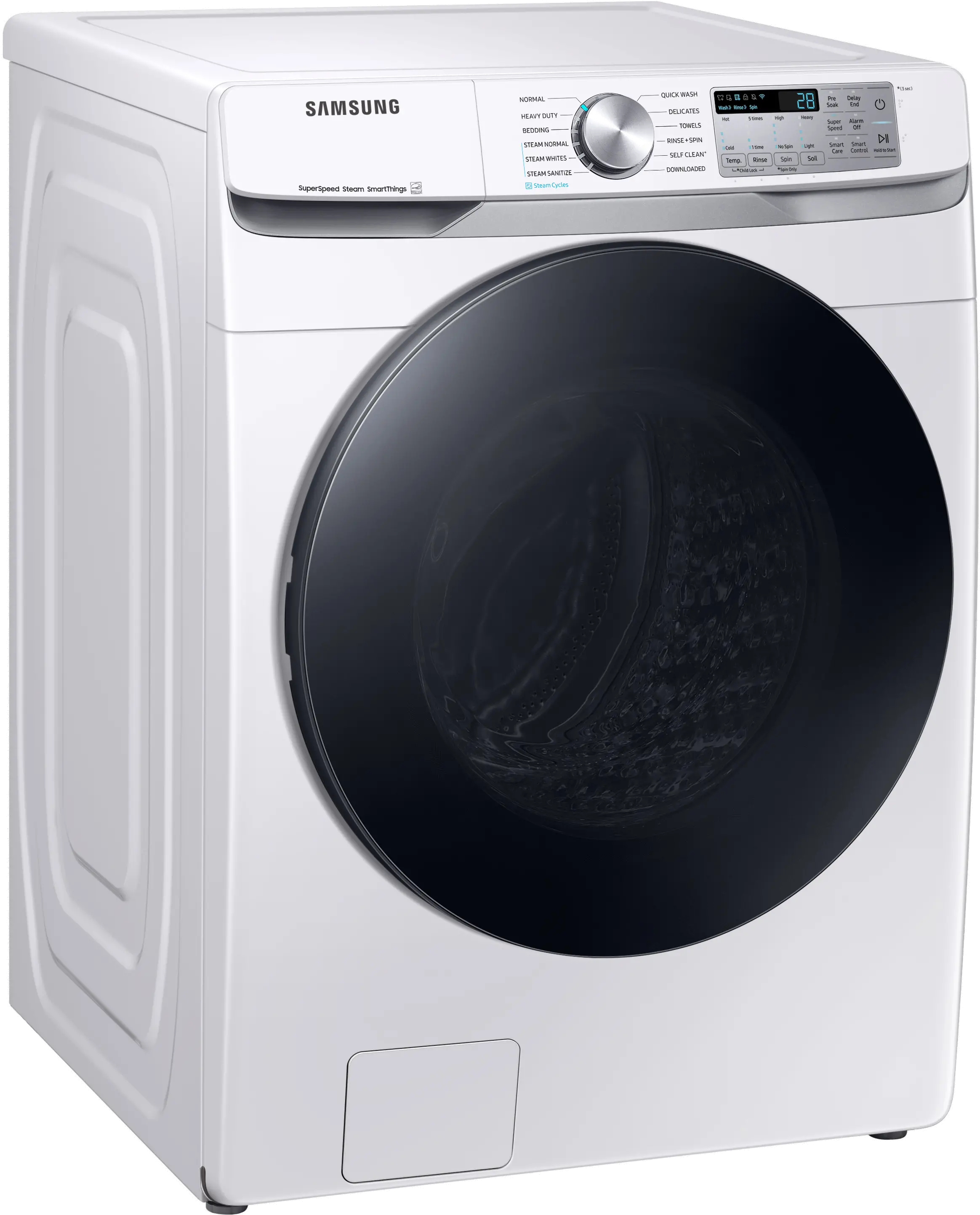 WF45B6300AW Samsung 4.5 cu ft Front Load Washer - White, 45B6300-4