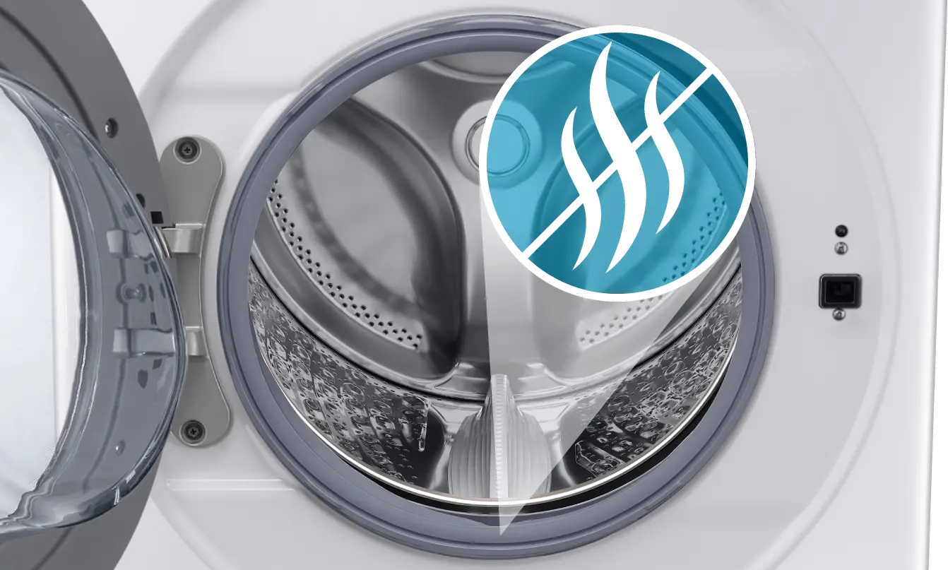 WF45B6300AW Samsung 4.5 cu ft Front Load Washer - White, 45B6300-8