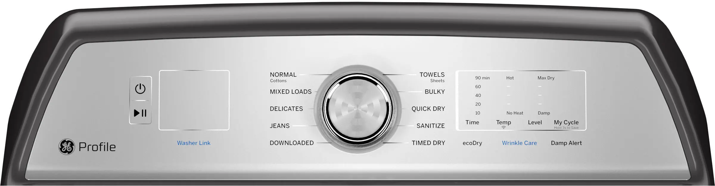 PTD60EBPRDG GE Profile Electric Dryer - 7.4 cu ft Diamond Gray PT60BPR-4