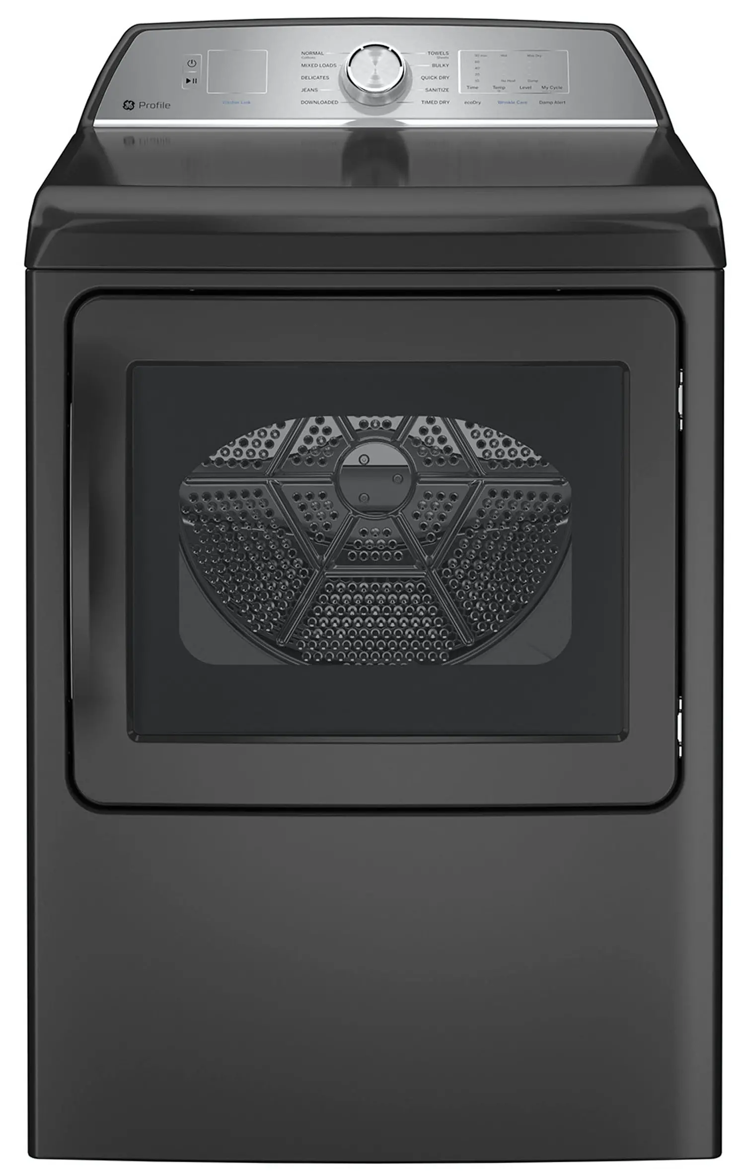 PTD60GBPRDG GE Profile Gas Dryer - 7.4 cu ft Diamond Gray PT60BPR-1