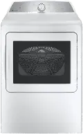 PTD60GBSRWS GE Profile Gas Dryer - 7.4 cu ft White PTD60BSR