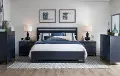 Summerland Blue 4 Piece Queen Bedroom Set