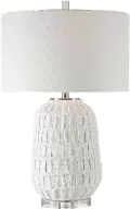 18.5 Caelina White Table Lamp