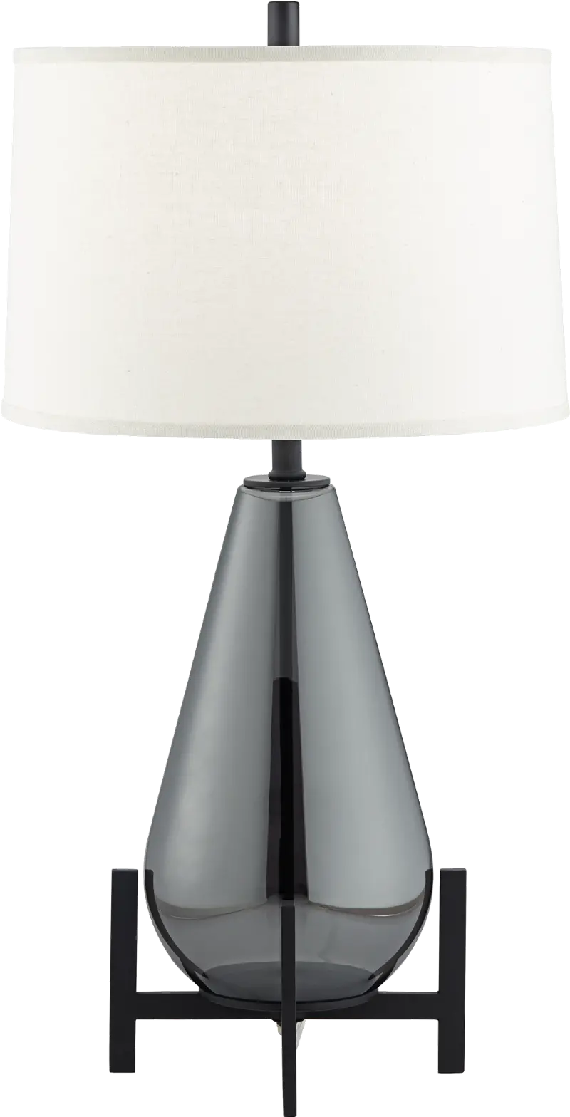 32.25 Inch Rodin Gray Table Lamp