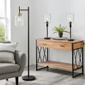 Luken Floor and Table Lamp Set of 3