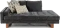 Storm Gray Chaise Sofa
