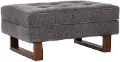 Storm Gray Ottoman