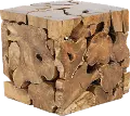 Block Square End Table