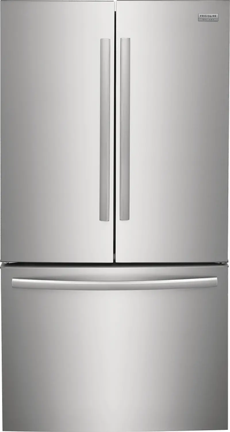 Frigidaire 23.3 cu ft French Door Refrigerator - Counter Depth Stainless Steel