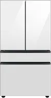 RF29BB860012 Samsung Bespoke 29 cu ft 4 Door Refrigerator - White Glass