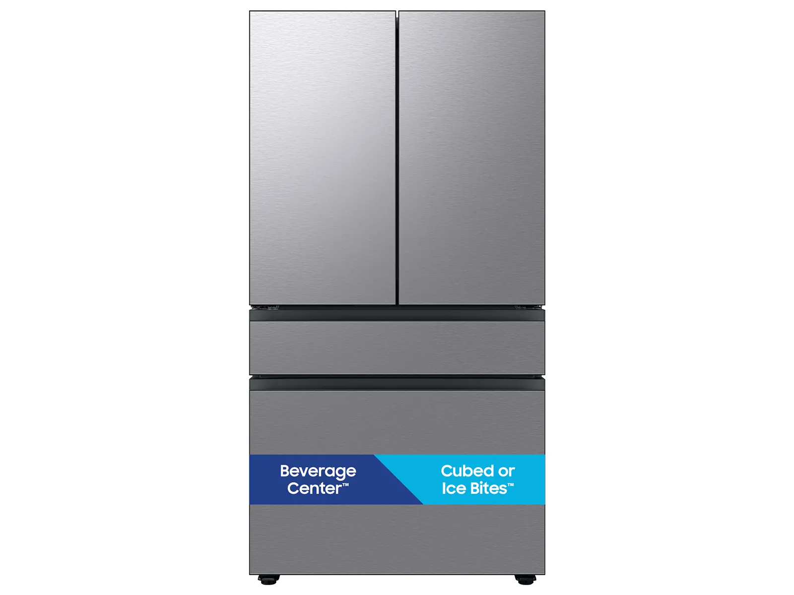 RF29BB8600QL Samsung Bespoke 29 cu ft 4 Door Refrigerator - Stainless Steel-2
